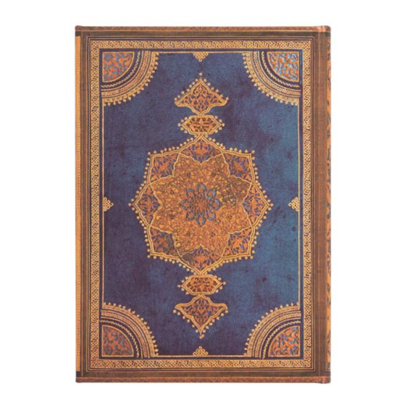 Paperblanks - Safavid Indigo Lined Notebook (176 Pages)