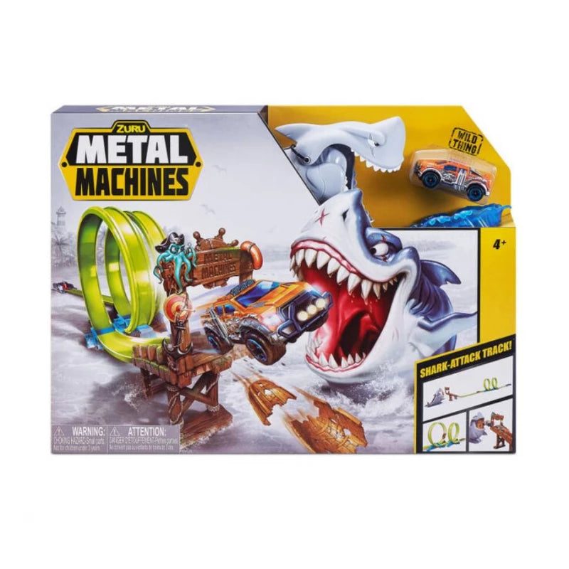 ZURU - Metal Machines | Shark Attack Building Trackset