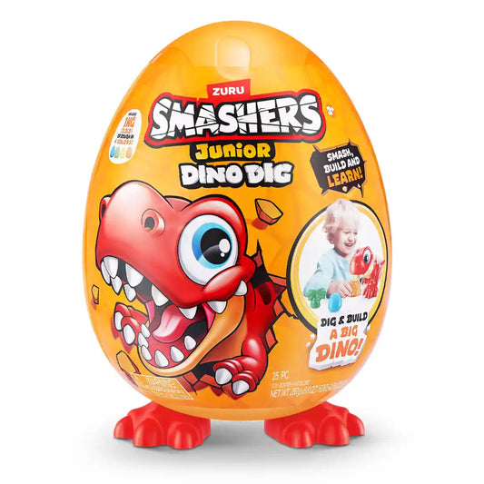 ZURU - Smashers | Junior Dino Dig Large Egg
