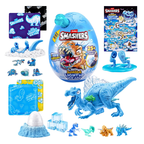 Smashers toy set with dinosaur figures and packaging on a white background