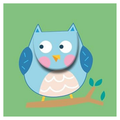 Soft Peekaboo: Bedtime Book: Owl