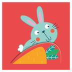 Soft Peekaboo: Bedtime Book: Rabbit