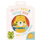 Soft Rattle & Teether: Woof! Puppy