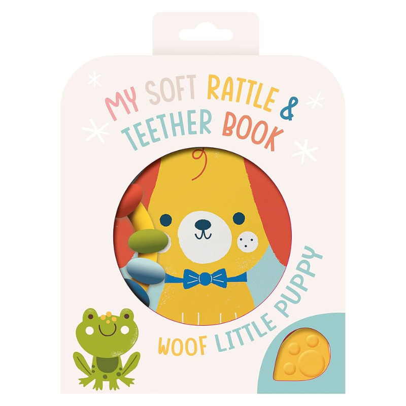 Soft Rattle & Teether: Woof! Puppy