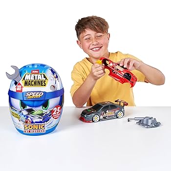 ZURU - Metal Machines | Sonic The Hedgehog Speed Heroes Helmet Playset
