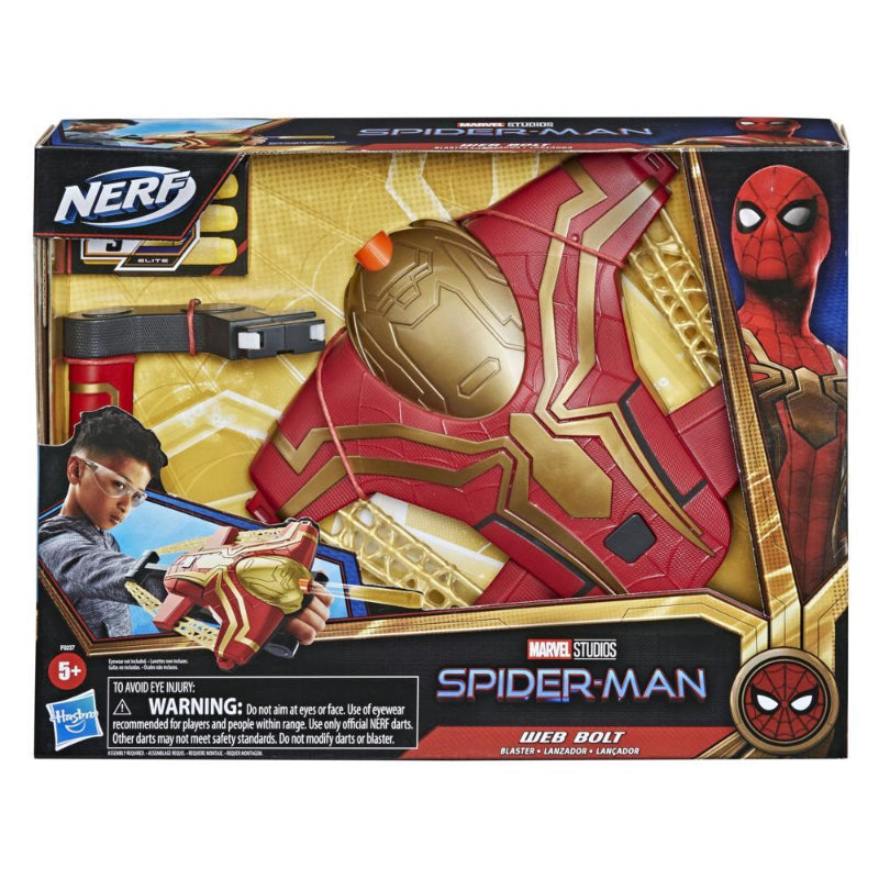 Hasbro - Spider-Man Web Bolt Nerf Blaster Toy