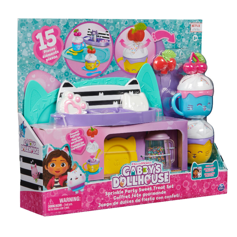 Spin Master - Gabby's Dollhouse | Sprinkle Party Sweet Treat Set