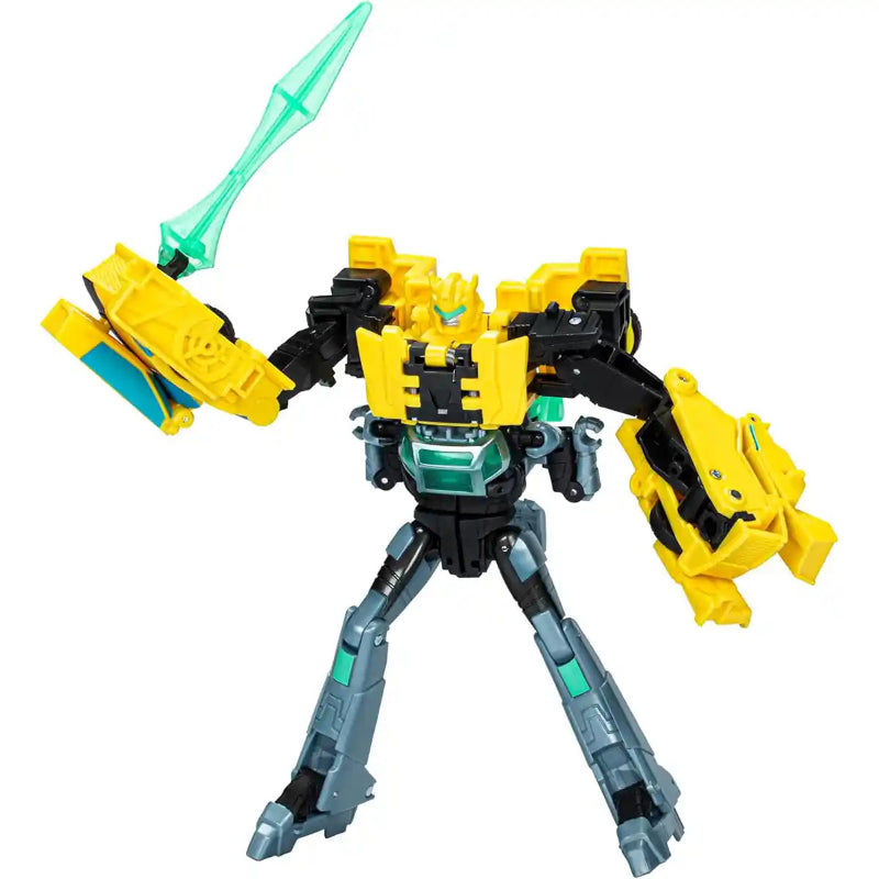Hasbro - Transformers EarthSpark Cyber-Combiner | Bumblebee and Mo Malto Action Figures