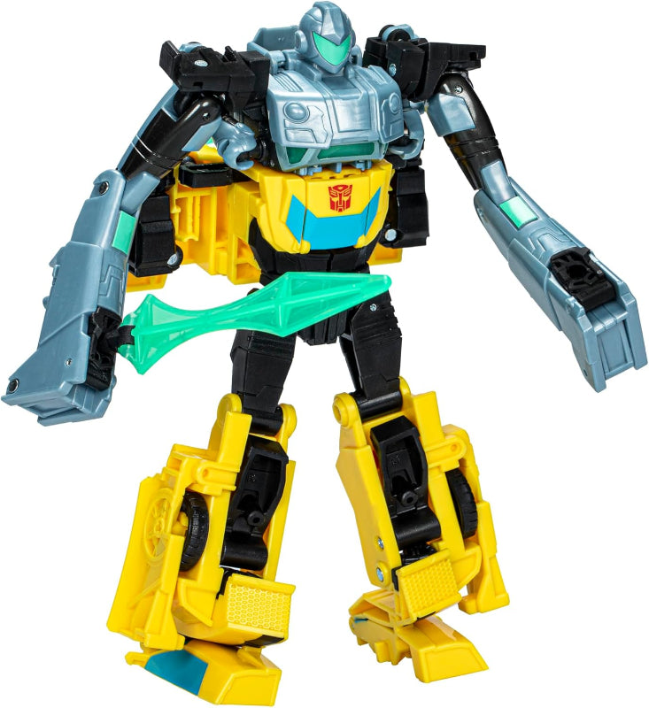 Hasbro - Transformers EarthSpark Cyber-Combiner | Bumblebee and Mo Malto Action Figures