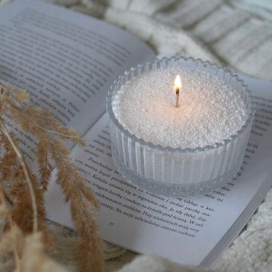 The Candle Dust - 330g Sand Candle | Mango Lime