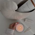 The Candle Dust - Sand Candle | Lemongrass Ginger