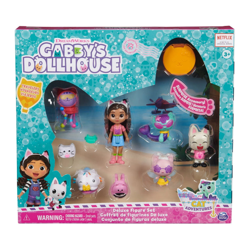 Spin Master - Gabby's Dollhouse | Travel Themed Figure Set