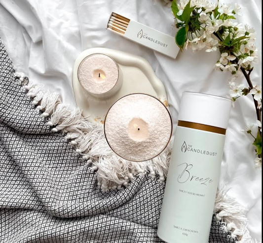 The Candle Dust - 650g Sand Candle | Breeze