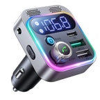 JOYROOM JR-CL16 48W Car Wireless FM Transmitter Car Charger - Black