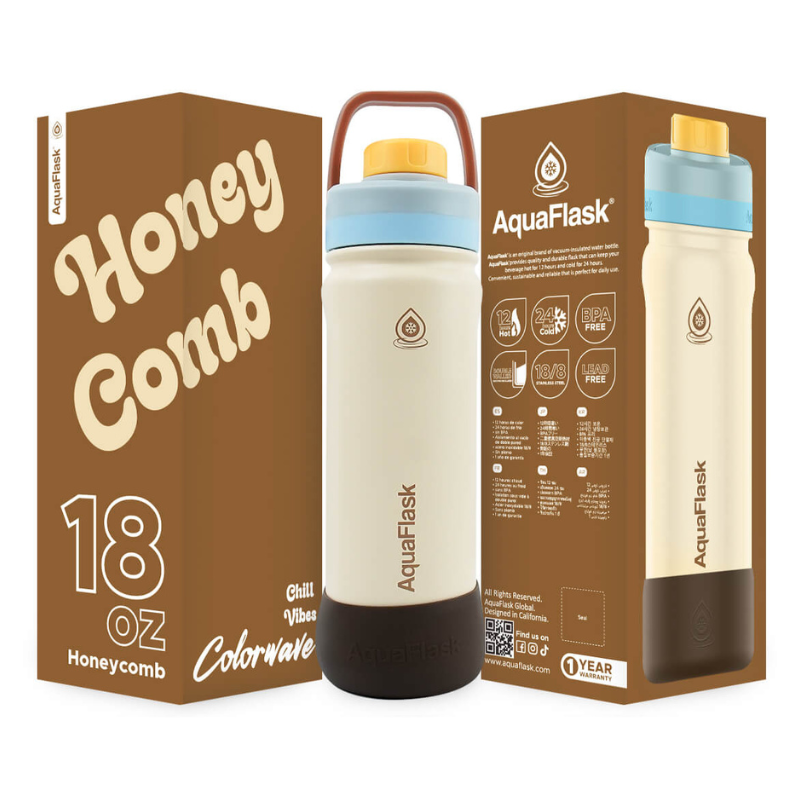 AquaFlask - Colorwave (18oz)