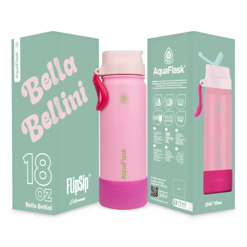 AquaFlask - 18oz Colorwave Flip Sip