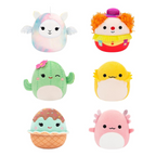 Squishmallows - Micromallows (2.5") 6 Pack | Archie, Maya, Martzia, Bimbi, Rodry, and Lucy-May