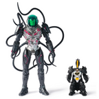Spin Master - DC Batman | Metal Force Brainiac vs. Batman Figures