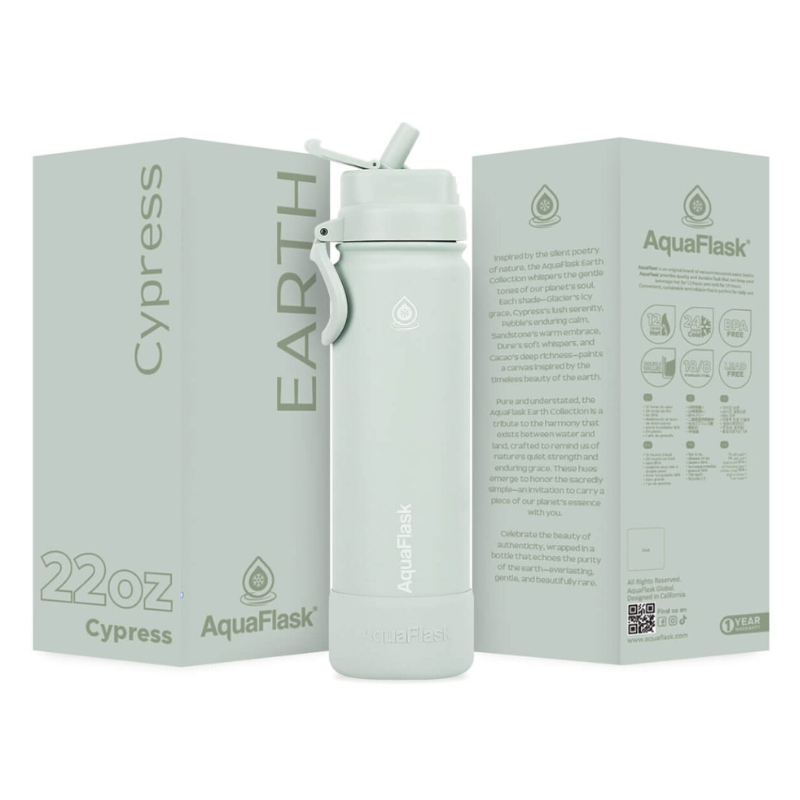 AquaFlask - 22oz Flip Sip Earth Collection