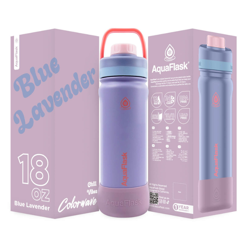 AquaFlask - Colorwave (18oz)