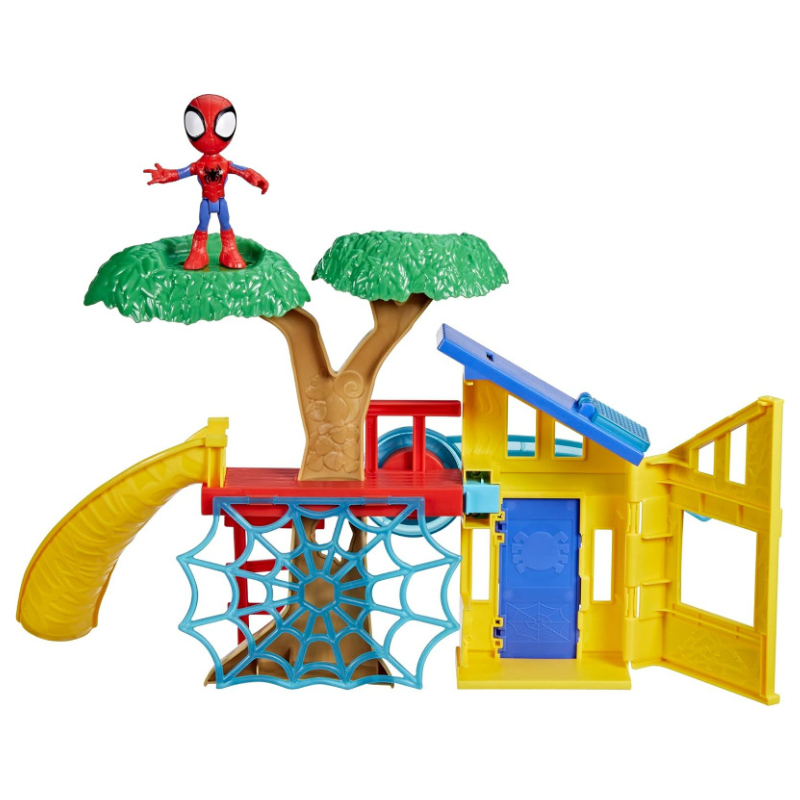 Hasbro - Spidey and His Amazing Friends | Playground Playset with Spidey Action Figure