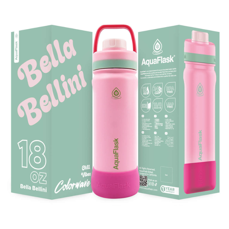 AquaFlask - Colorwave (18oz)