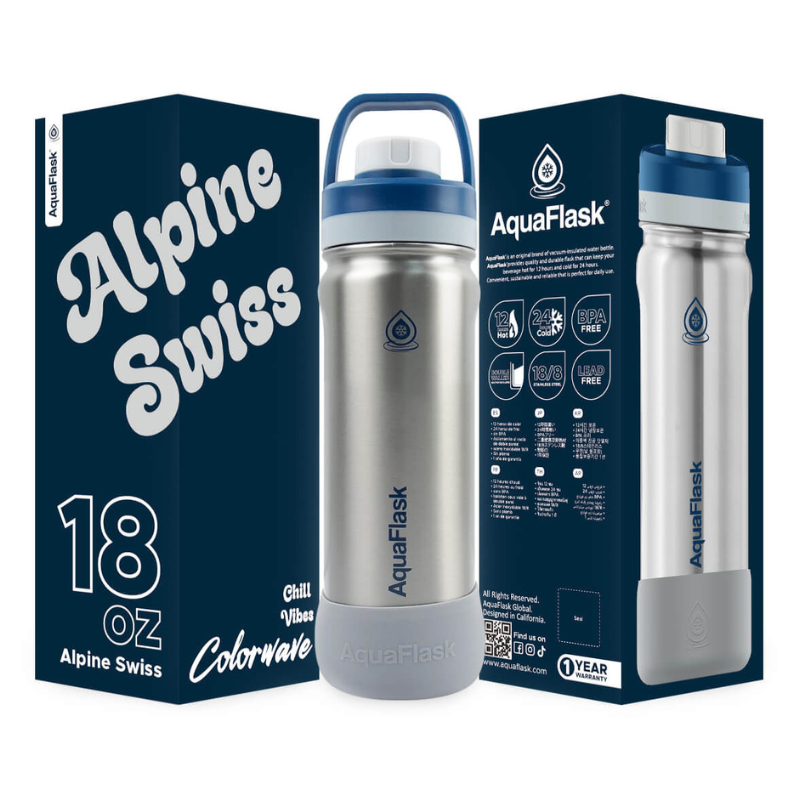 AquaFlask - Colorwave (18oz)