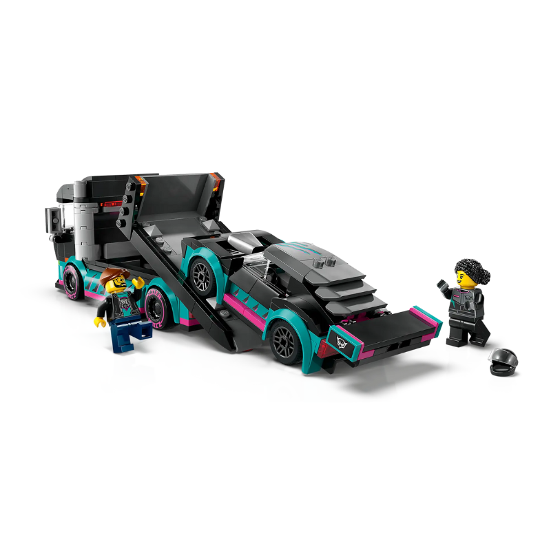 LEGO City - Race Car and Car Carrier Truck