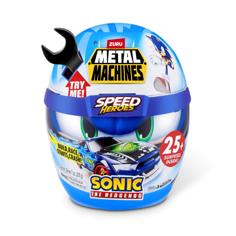 ZURU - Metal Machines | Sonic The Hedgehog Speed Heroes Helmet Playset