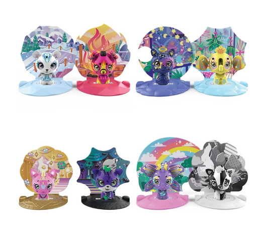 Spin Master - Zoobles & Happitat Animal 2 Pack
