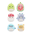 Squishmallows - Micromallows (2.5") 6 Pack | Floyd, Leonard, Noah, Lena, Dane, and Cortez