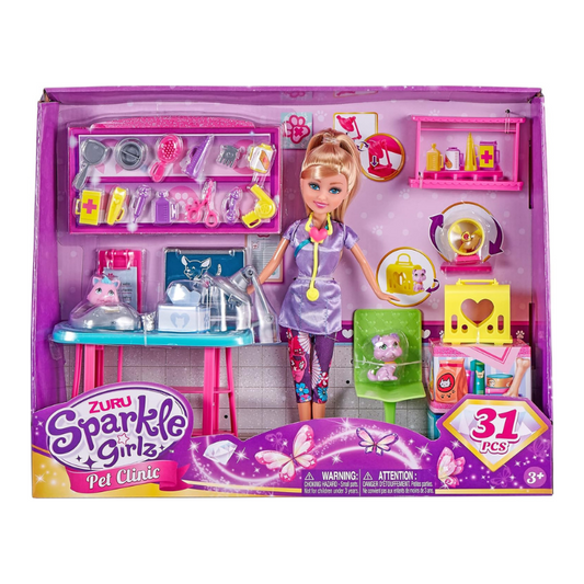 ZURU - Sparkle Girlz | Pet Clinic Playset