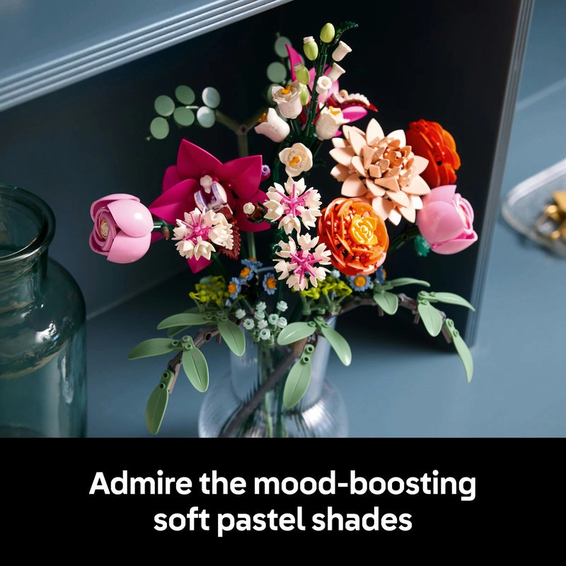 LEGO Botanical Collection - Pretty Pink Flower Bouquet