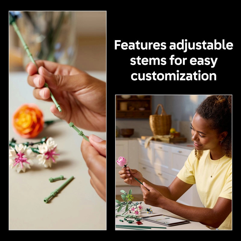 LEGO Botanical Collection - Pretty Pink Flower Bouquet