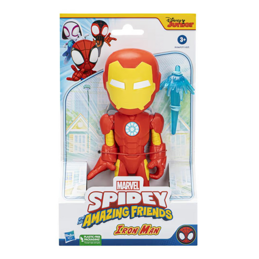 Hasbro - Spidey and His Amazing Friends | Supersized Iron-Man Figure