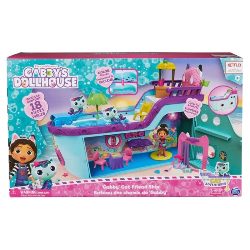 Spin Master - Gabby's Dollhouse | Cat Friend Cruise Ship