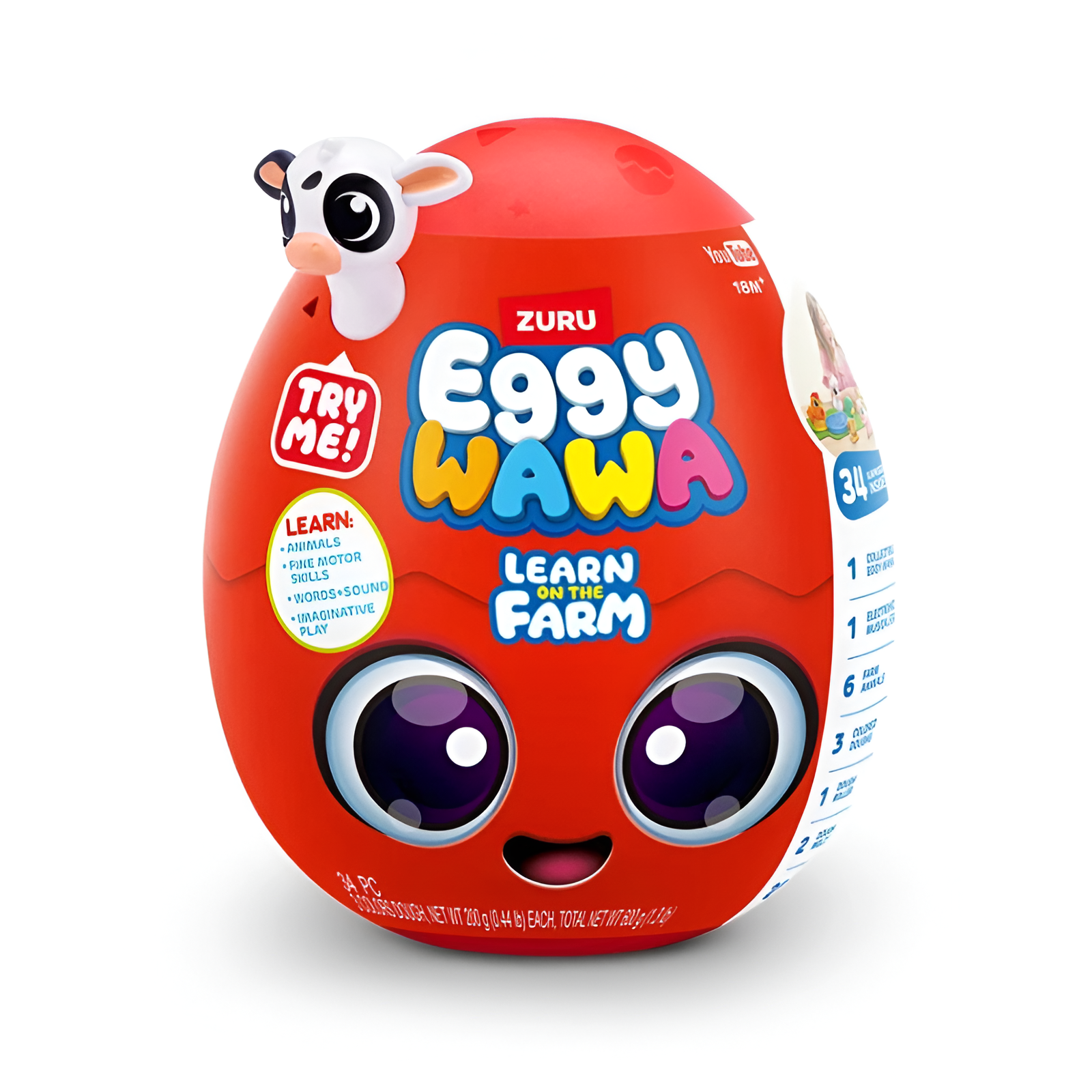ZURU - Eggy Wawa | Farm Animals Surprise Egg