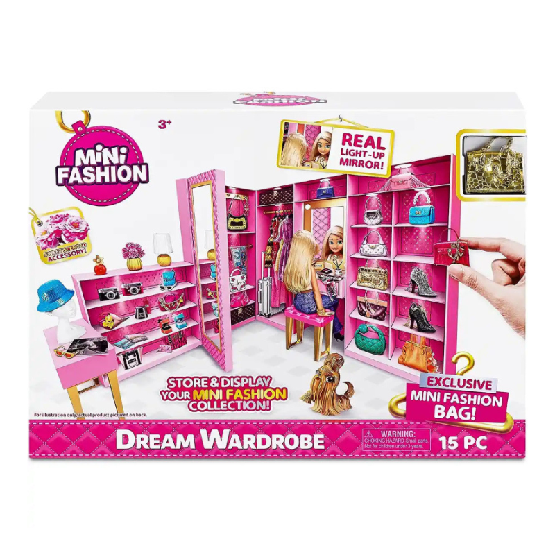 ZURU - Mini Brands | Mini Fashion Dream Wardrobe Playset