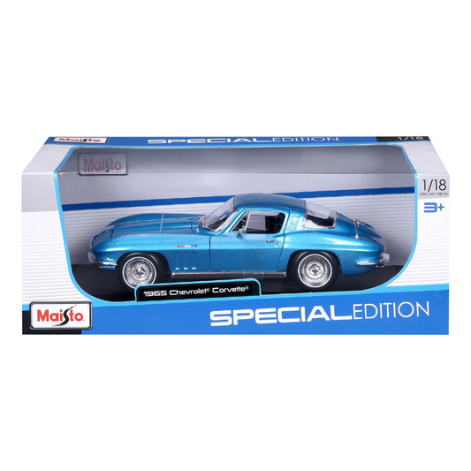 Maisto - Chevrolet Corvette (1965) | Metallic Light Blue