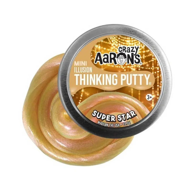 Crazy Aaron - Mini Thinking Putty | Super Star