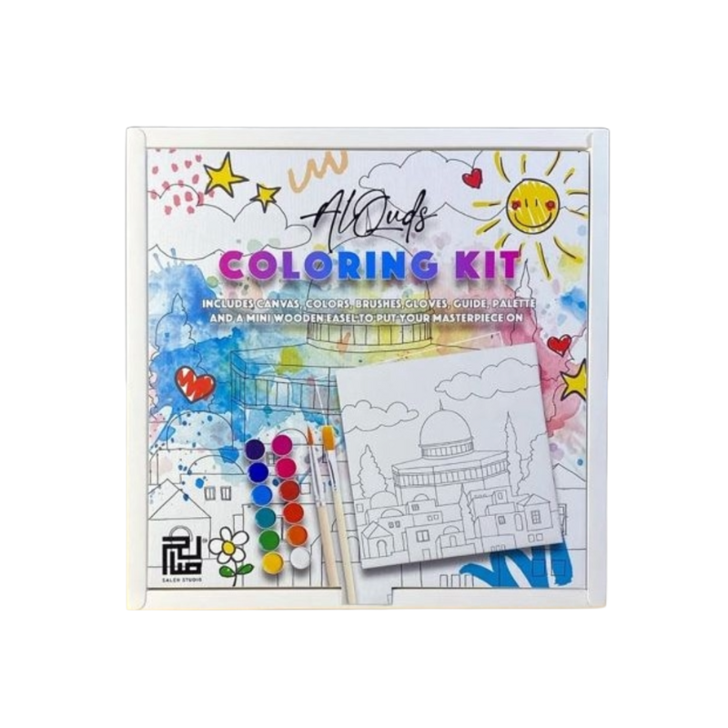 Saleh Studio - Quds Coloring Kit
