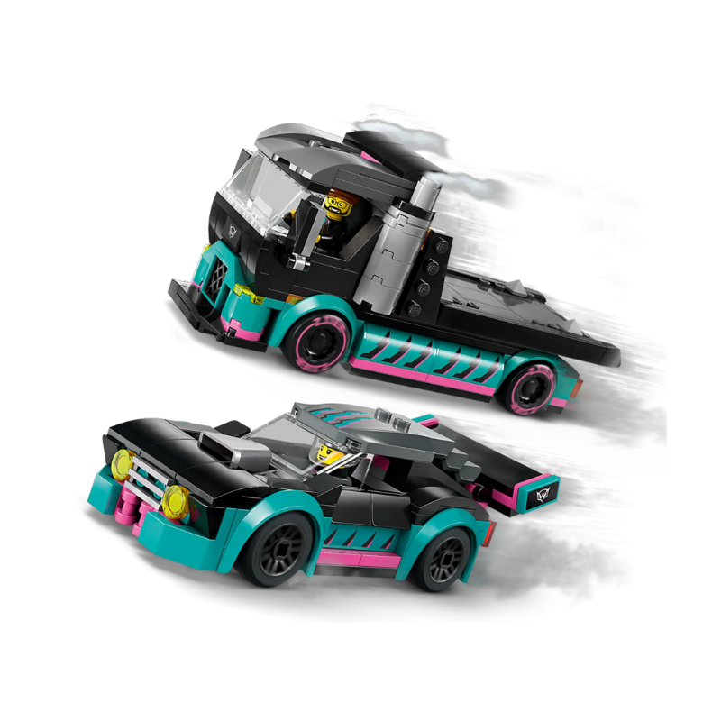 LEGO City - Race Car and Car Carrier Truck