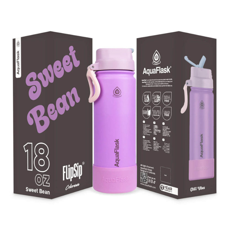 AquaFlask - 18oz Colorwave Flip Sip