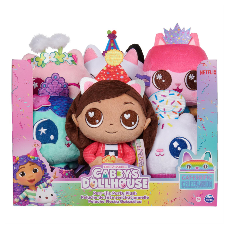 Spin Master - Gabby's Dollhouse | Plush Celebration Assortment