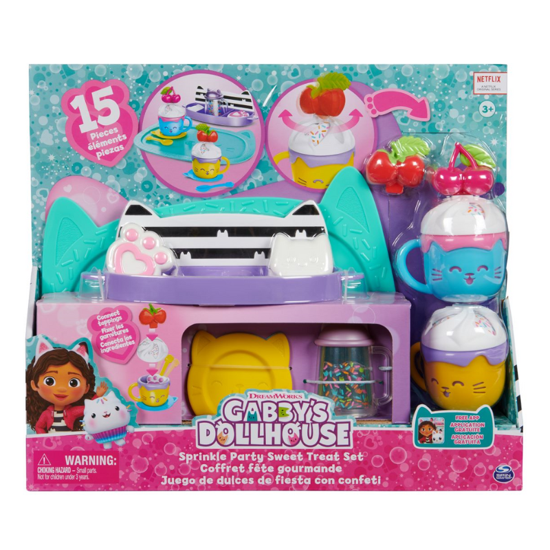 Spin Master - Gabby's Dollhouse | Sprinkle Party Sweet Treat Set