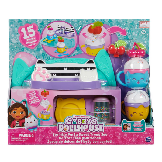 Spin Master - Gabby's Dollhouse | Sprinkle Party Sweet Treat Set