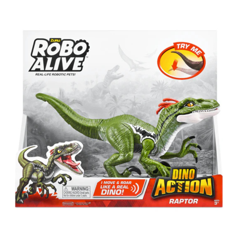 ZURU - Robo Alive | Dino Action Raptor