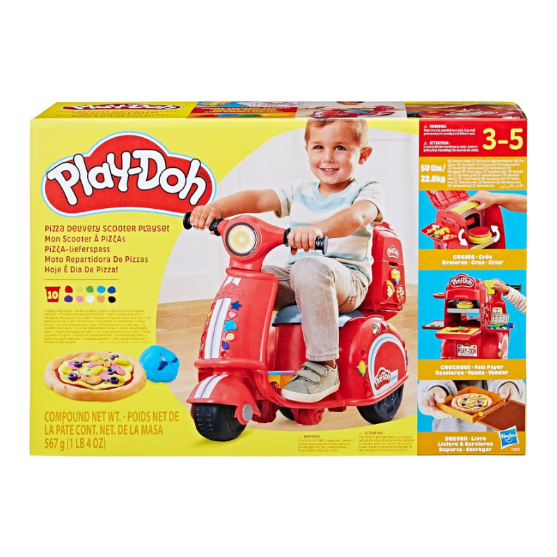 Hasbro - Play-Doh | Pizza Delivery Scooter Playset