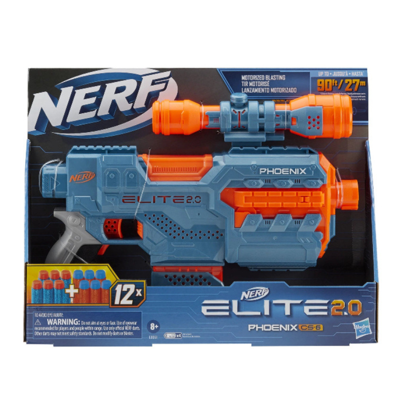 Hasbro - Nerf Elite 2.0 | Phoenix CS-6 Motorized Blaster