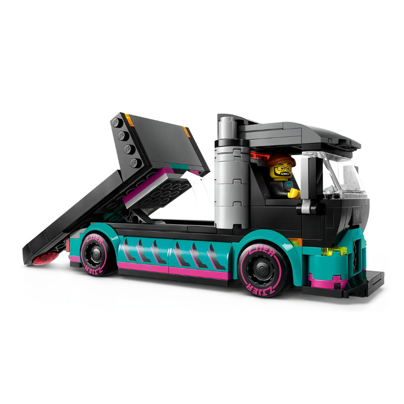 LEGO City - Race Car and Car Carrier Truck
